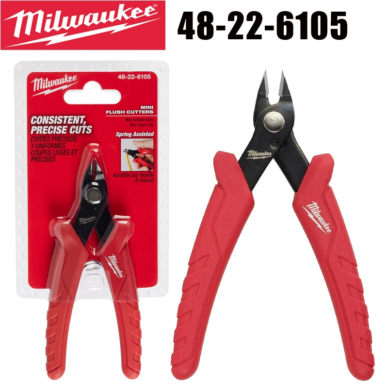 Milwaukee 48-22-6105 Mini-cisailles à ressort pour coupes nettes et précises