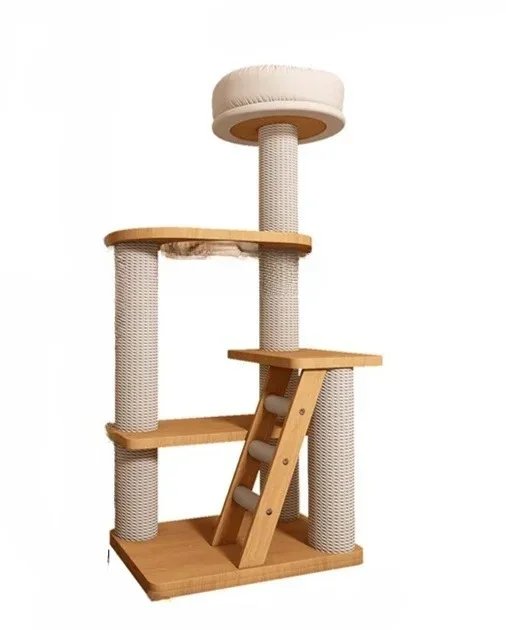 Cat Nest Cat Tree Chamfer Integrated Winter Does Not Cover an Area of Jumping Platform Space Capsule Cat Nest Scratching Post
