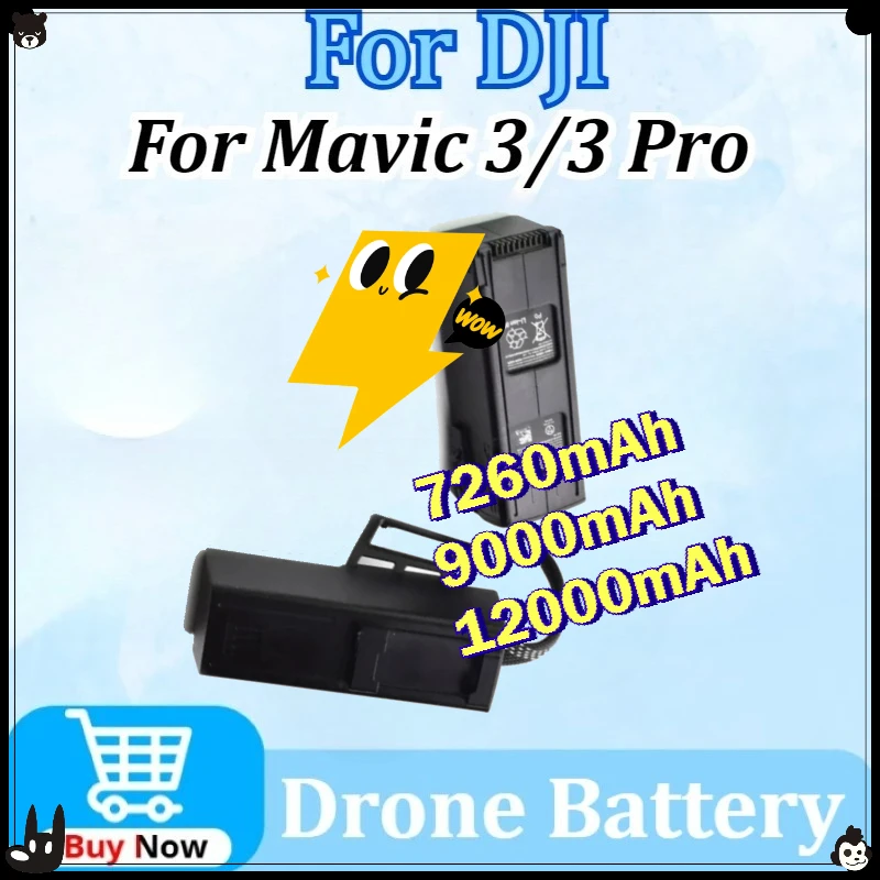 

7260mAh/9000mAh/12000mAh Intelligent Flight Batteries For DJI Mavic 3/3 Pro Classic Drone Accessories High Quality