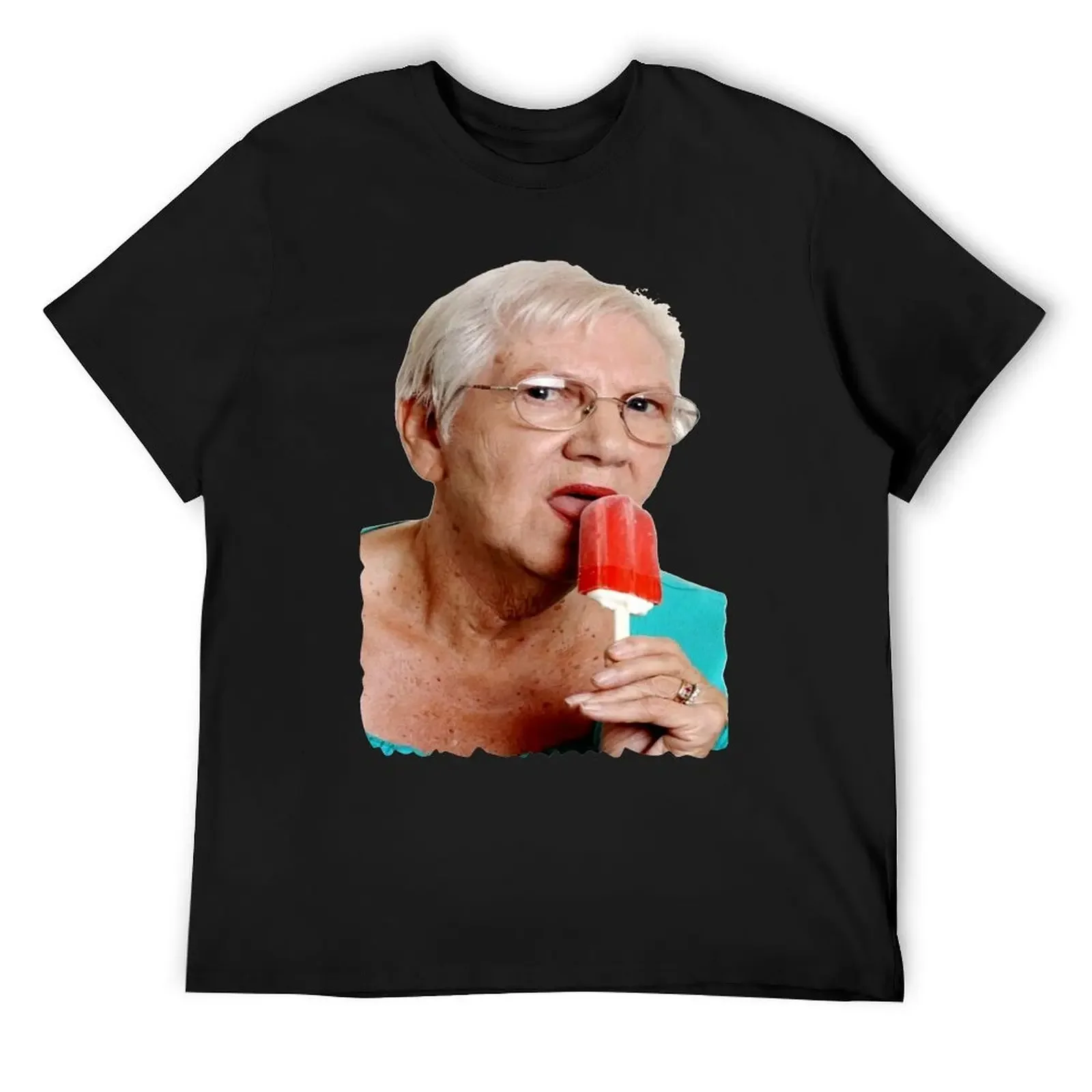 Grandma Granny Ice Cream T-Shirt for a boy Blouse fitted t shirts for men