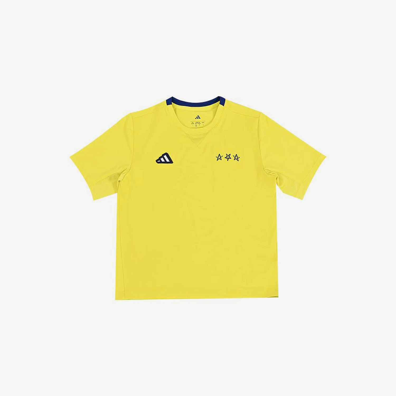 Оригинальная удобная летняя спортивная футболка Adidas с принтом для больших детей, дышащая, с короткими рукавами, модель JM3454.