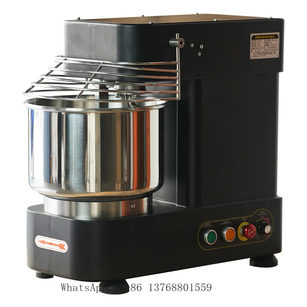 

750W 4KG Household Bread Making Machine Tabletop Dough Kneading Machine Spiral Mixer Maquinas Para Panaderia Baking Equipment