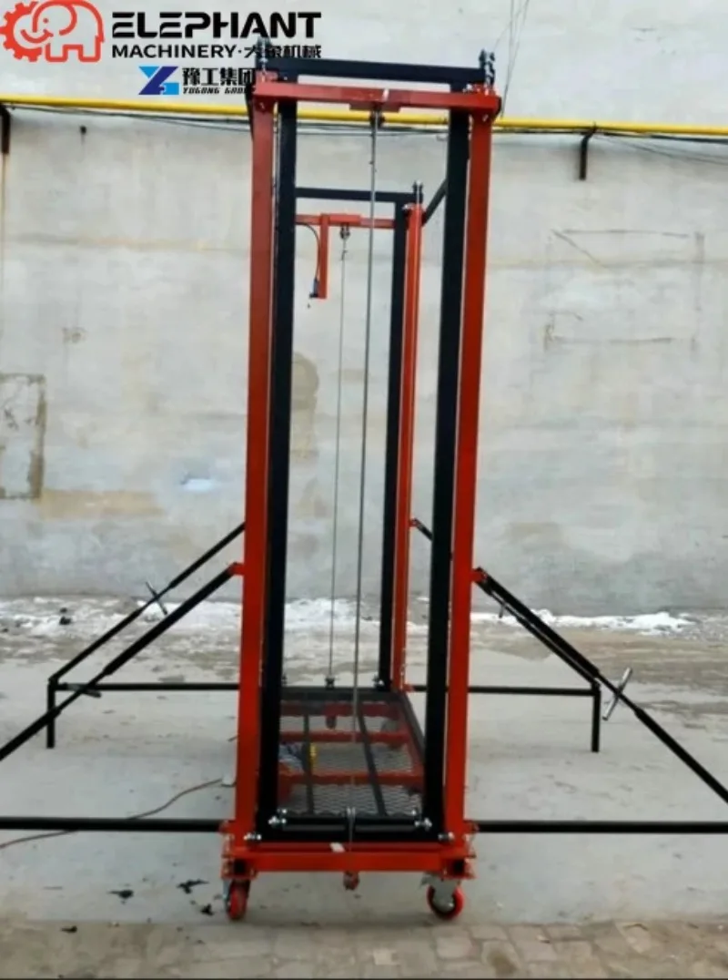 Electric Lifting Scaffolding Remote Control Mobile Climbing Platform Decoration Multifunctional Indoor Freight Lift
