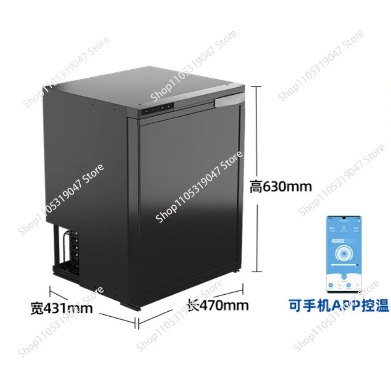 12/24V Outdoor  for CR65  Reversible Door Mini Mobile Camper Fridge for RV Appliance