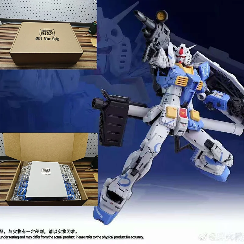 

Новая в наличии Модель Fat Cat Rg Mg 1/100 Модель Rx-78-2 Ver 2.0 Сборка Модель Комплект Rgu Подвижные шарниры Коллекционные наборы Модели игрушек