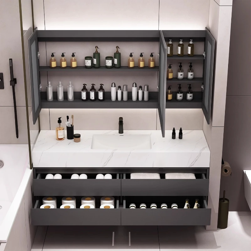 /*/Mirror Shelves Bathroom Cabinet Accessories Vanity Perfume Makeup Space Saver Cupboard Narrow Jewelry Archivadores Furniture