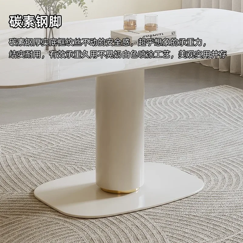 Luz de mesa de jantar, casa moderna e simples, combinação de mesa de jantar e cadeira