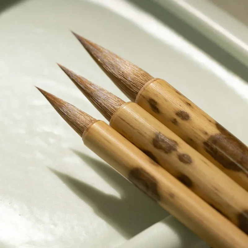 Authentic Mixed Hair Writing Brush Wang Xizhi Running Cursive Script Calligraphy Brush Small Regular Script Copy Scriptures Pen