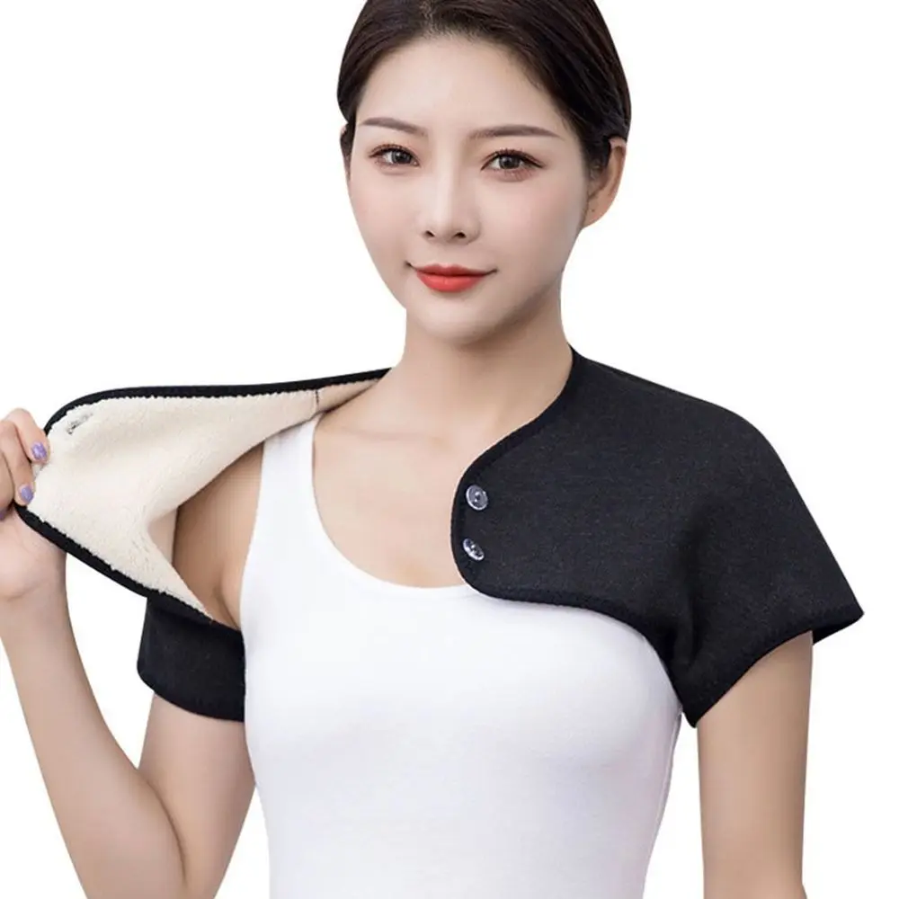 

Universal Back Support Clothes For Male Scarf For Female Detachable Shawl Brace Pad Shoulder Protector Shoulder Warmer Wrap