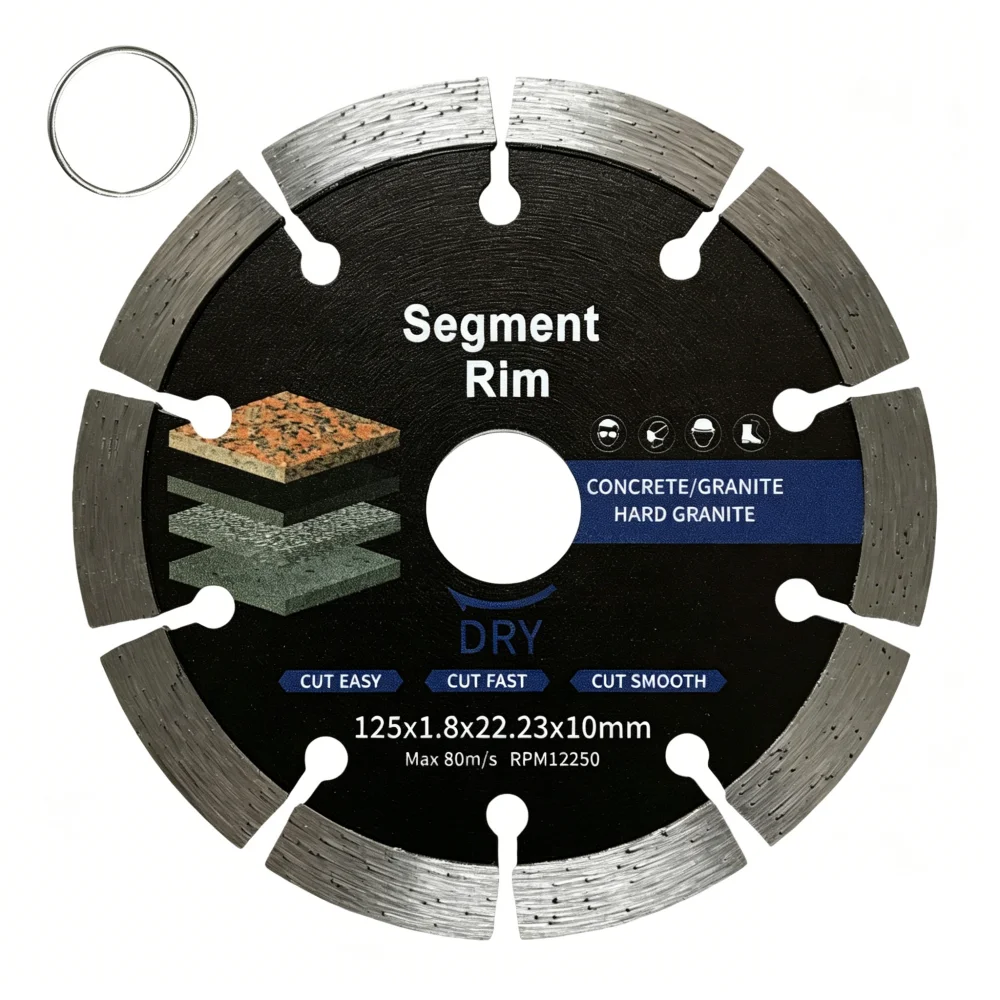 

1PC 105/115/125mm Segmented Diamond Blade Diamond Cutting Disc Wheel For Angle Grinder Stone Master Stone Saw Blade For Masonry