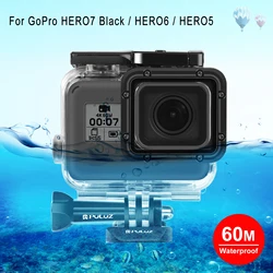 PULUZ Waterproof Diving Case For GoPro HERO7 (2018) Black / 6 / 5 Sports Camera 60m Underwater Housing Diving Protective Cover