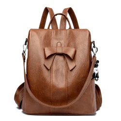 Fashion Designer Shoulder Bags Female Backpack Women Leather Backpacks Ladies Travel Backpacks School Bags For Girls Mochila Sac