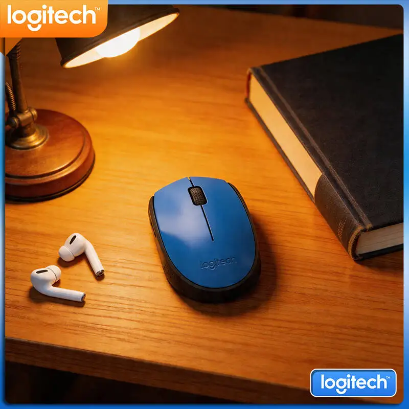

Беспроводная мышь Logitech M170: компактный дизайн для путешествий, 2,4 ГГц, 1000 DPI, 12 месяцев автономной работы, для работы в офисе и на выездах