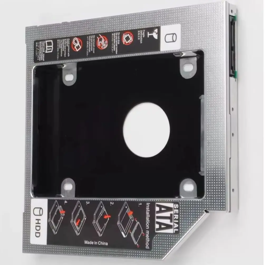 Universal 2nd HDD Hard Drive Optical bay Caddy Frame Tray for Asus K53SV N56 N56V N56VZ N56J N56JR N56VJ N56VM N53 N53JF N53SN