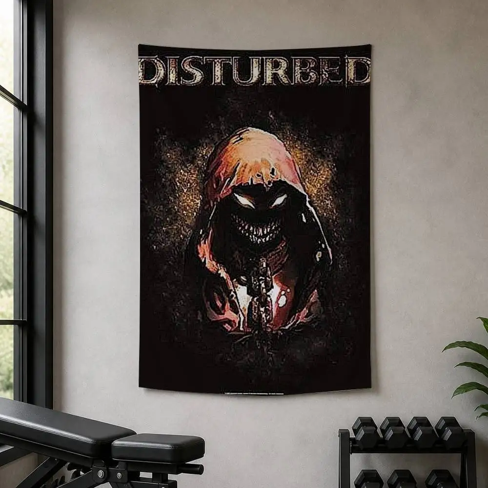 Disturbed The Sickness Decorative Art Flag Banner for Picnic Camping Party and Home Decor