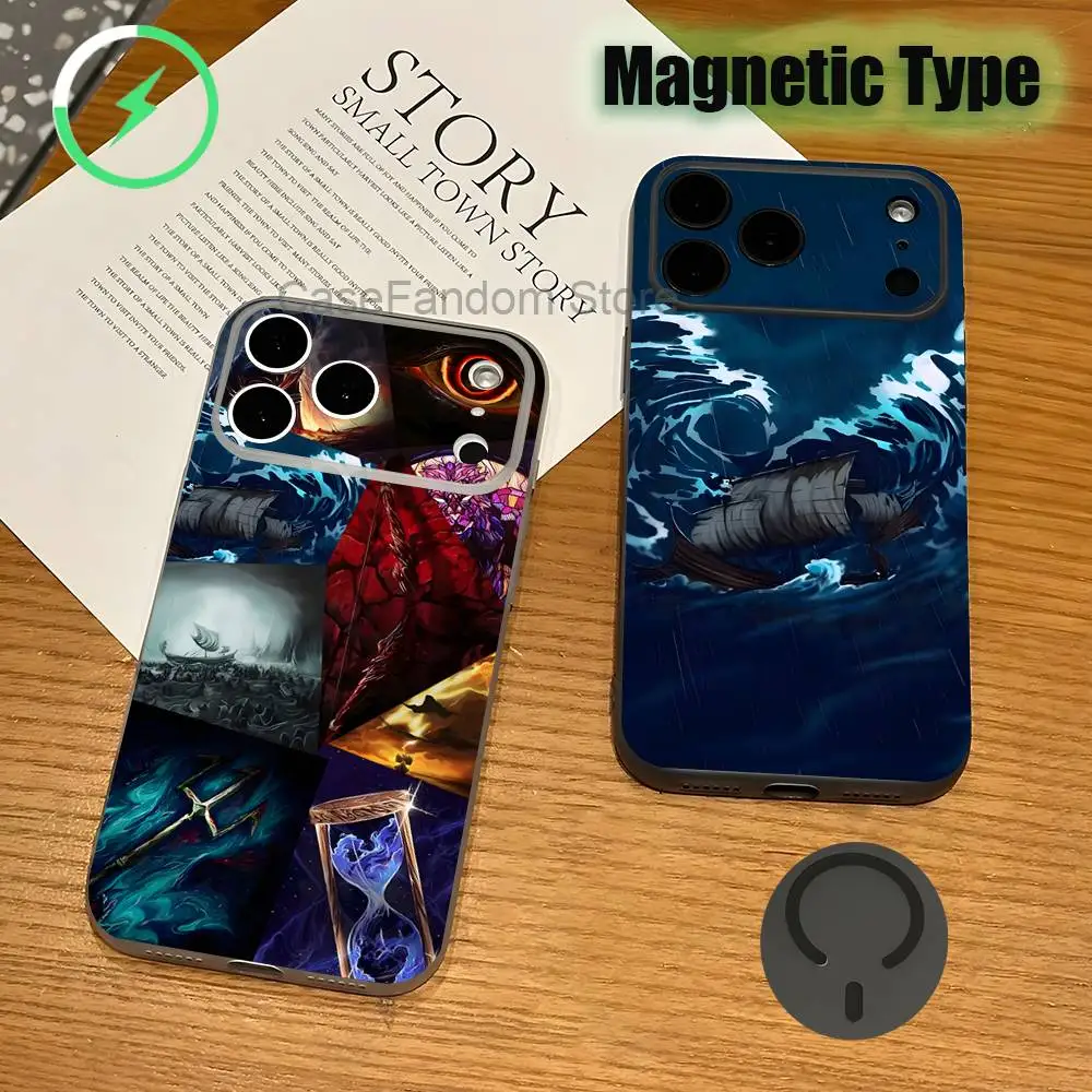 

E-Epic The Musical Transparent gray Phone Case For iPhone 17,16,15,14,13,12,11,Pro,Max,Plus Magnetic Wireless Charging
