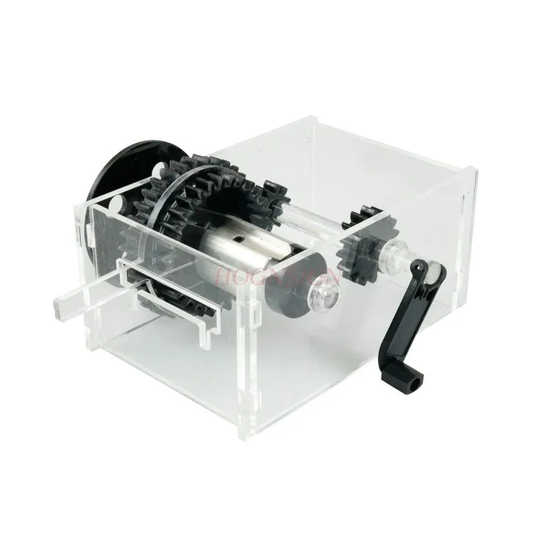 accessori-giocattolo-scientifico-tornio-toy-student-edition-modello-di-trasmissione-del-tornio-trasmissione-meccanica-sperimentale