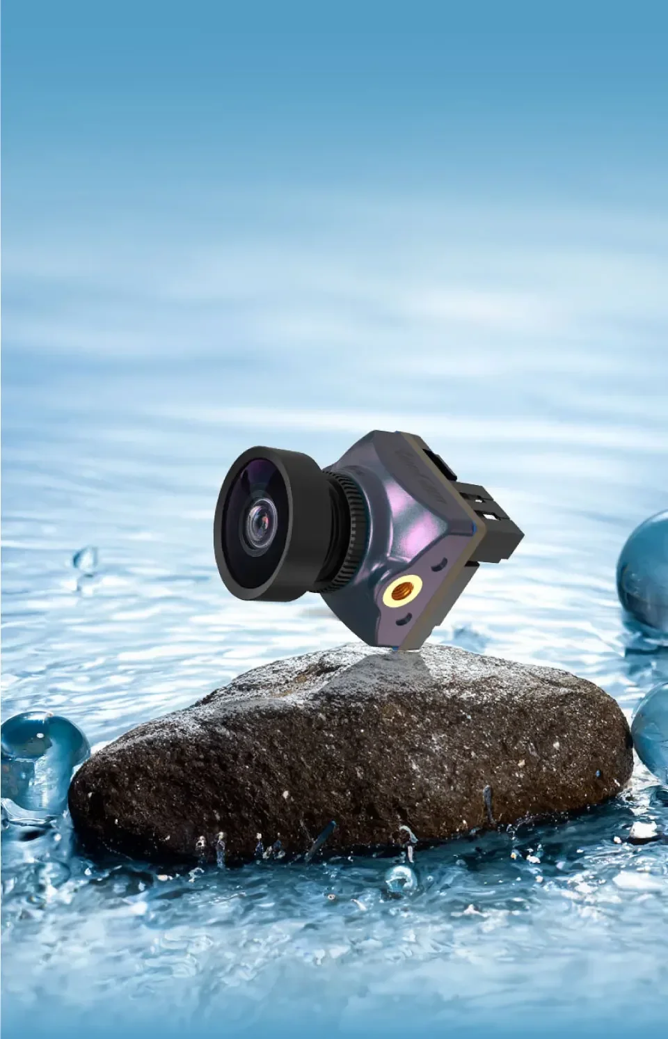 RunCam Racer Nano 4 1200TVL Super WDR CMOS Sensor Wodoodporna Kamera FPV z Oświetleniem LED i Trybem Śledzenia, NTSC/PAL do Dronów Wyścigowych RC