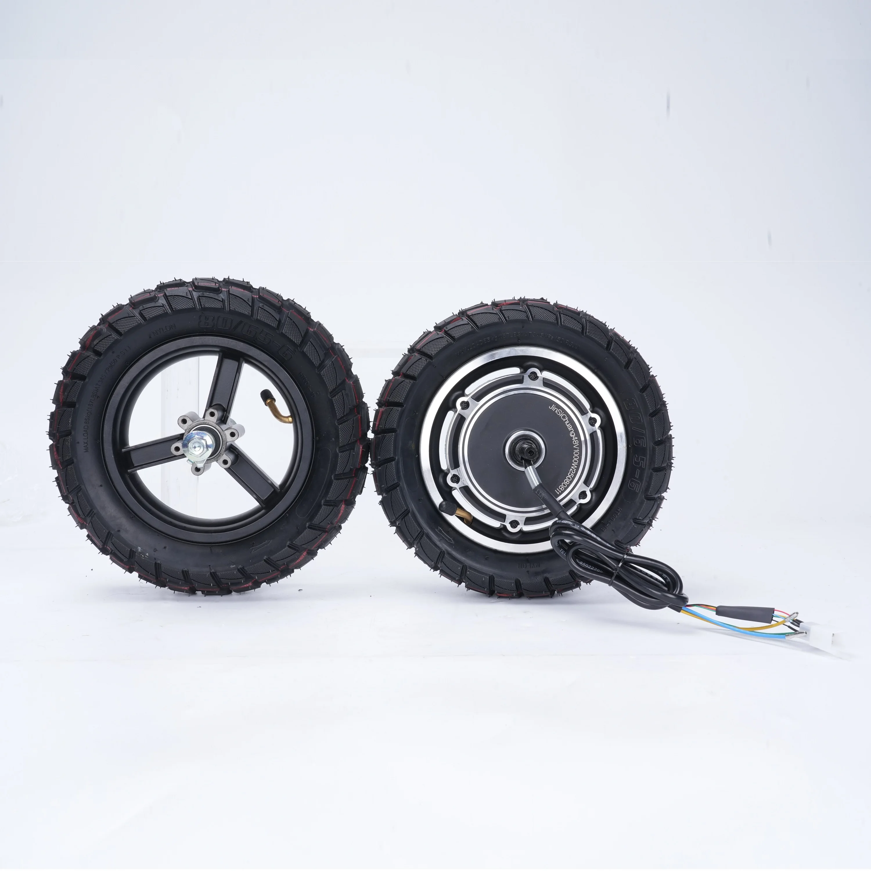 

10 Inch 48V 1000W Brushless Hub Motor for Electric Scooter High Power Wheel Motor E-Scooter DIY Replacement Parts