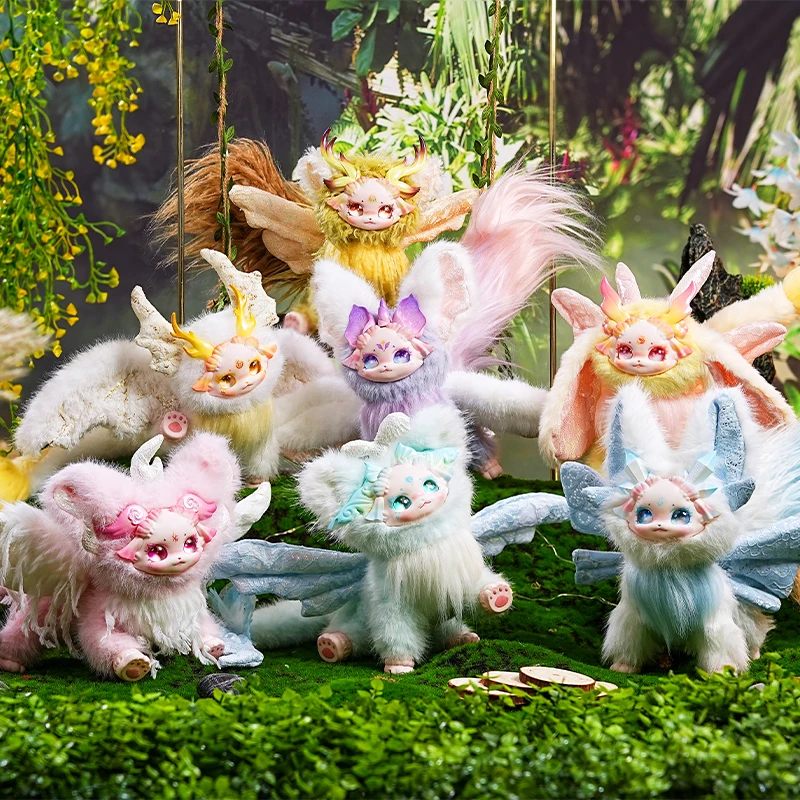 

Genuine Dumia V2 Blind Box Fantasy Biology Model Cute Plush Doll Fantasy Creature Skeleton Joint Toy Decor Surprise Gift