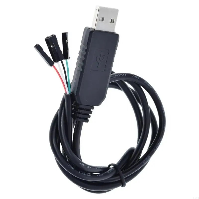 U13B 1M CH340 USB เป็น TTL ดาวน์โหลดเคเบิลเคเบิลอะแดปเตอร์ลวดสำหรับ Win7/8/98/XP สายเคเบิลอะแดปเตอร์ไฟฟ้าอะแดปเตอร์ไฟฟ้า