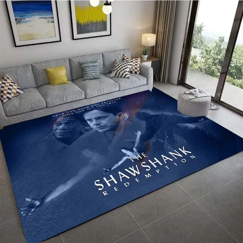 The Shawshank Redemption-mat Rugs Film Living Room Carpet Soft Rugs Birthday Gift Non-slip Area Rug Room Decor Carpet Play Mat