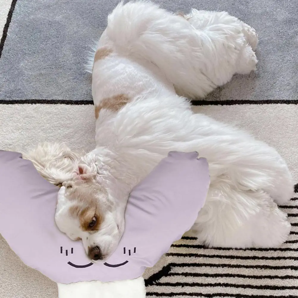 

Pet Headrest Comfortable Pet Cushion with Bunny Ears for Dog Headrest Cat Sleeping Soft Dog Bed Neck Cushion Pet Supplies