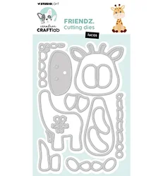 giraffe Metal Cutting Frame dies 2024 New Templates DIY Scrapbooking Paper Making Crafts Cuts-