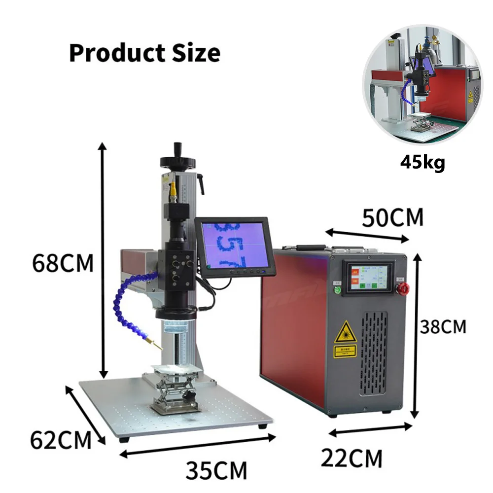 MAXWAVE 120W High Precision QCW Laser Welding Machine Jewelry Specific Long Lasting Laser Factory Direct Quality