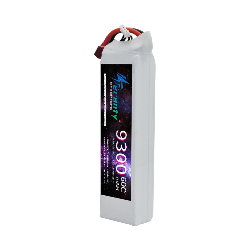 TERANTY 3S 11.1V 9300mAh 60C แบตเตอรี่ LiPo สําหรับ RC รถเรือ Drones Quadcopter เฮลิคอปเตอร์อะไหล่ T XT60 EC5 TRX XT90 EC8