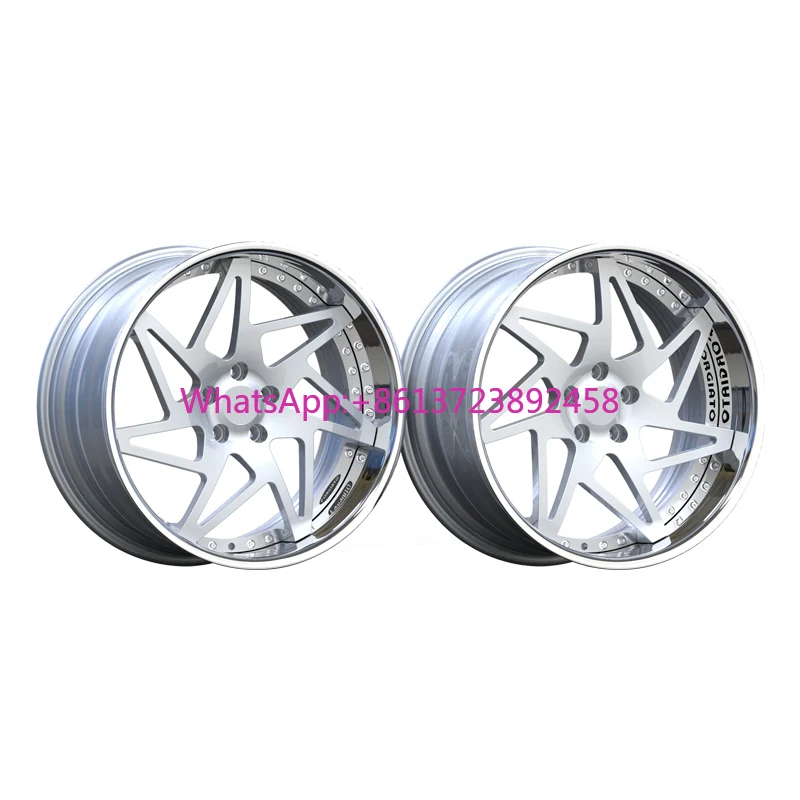 

16-22 Inch Forged Wheel Rim 5x139.7/5x100 New BMW M3 M4 F30 G20 G30 G80 Compatible 2-Piece Aluminum Alloy Metal