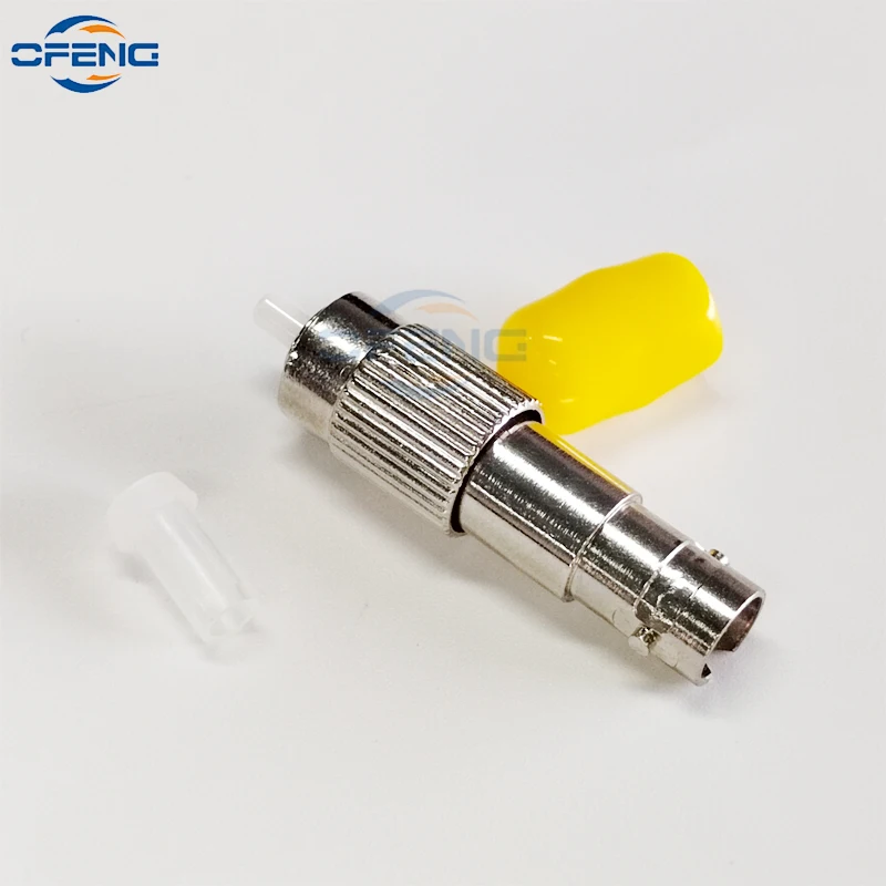 

FC male ST female FTTH Optic Power Meter Coupler Adapter single mode SM-9/125 FC-ST Fiber transfer fast connector customized