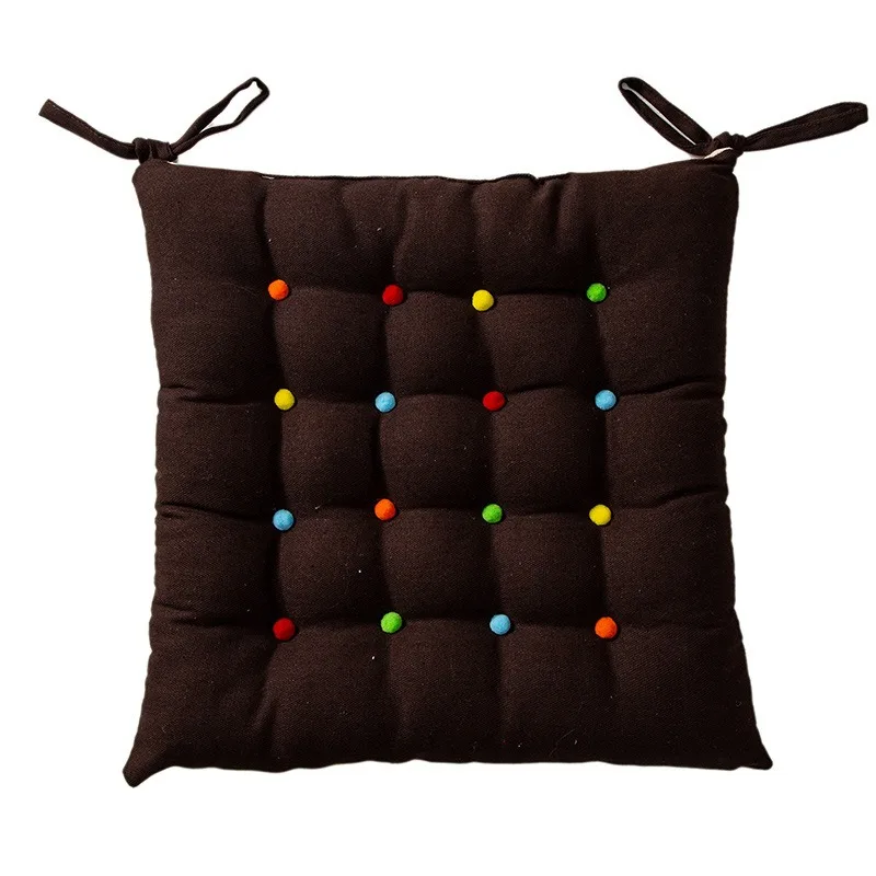 Pillows for Chairs Floor Seat Cushion Thicken Tatami Dining Chair Cushions Solid Color Home Decorative Sitting Sofa 쿨매트
