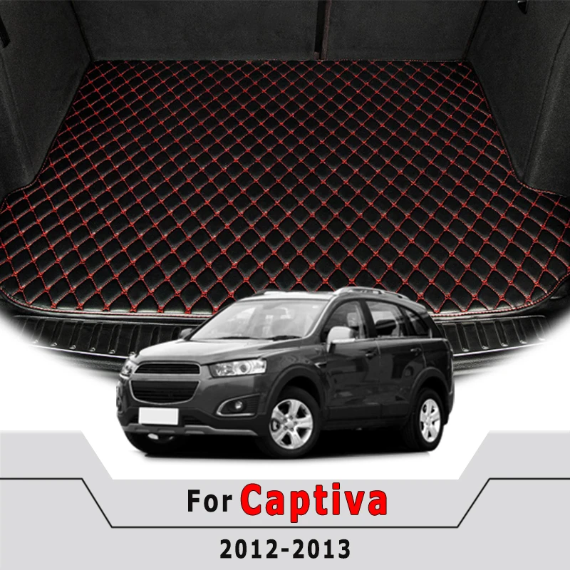 

Car Trunk Mats Fit For Chevrolet For Captiva 2012 2013 Rear Trunk Tray Liner Cargo Foot Pads Accessories Automobiles Waterproof