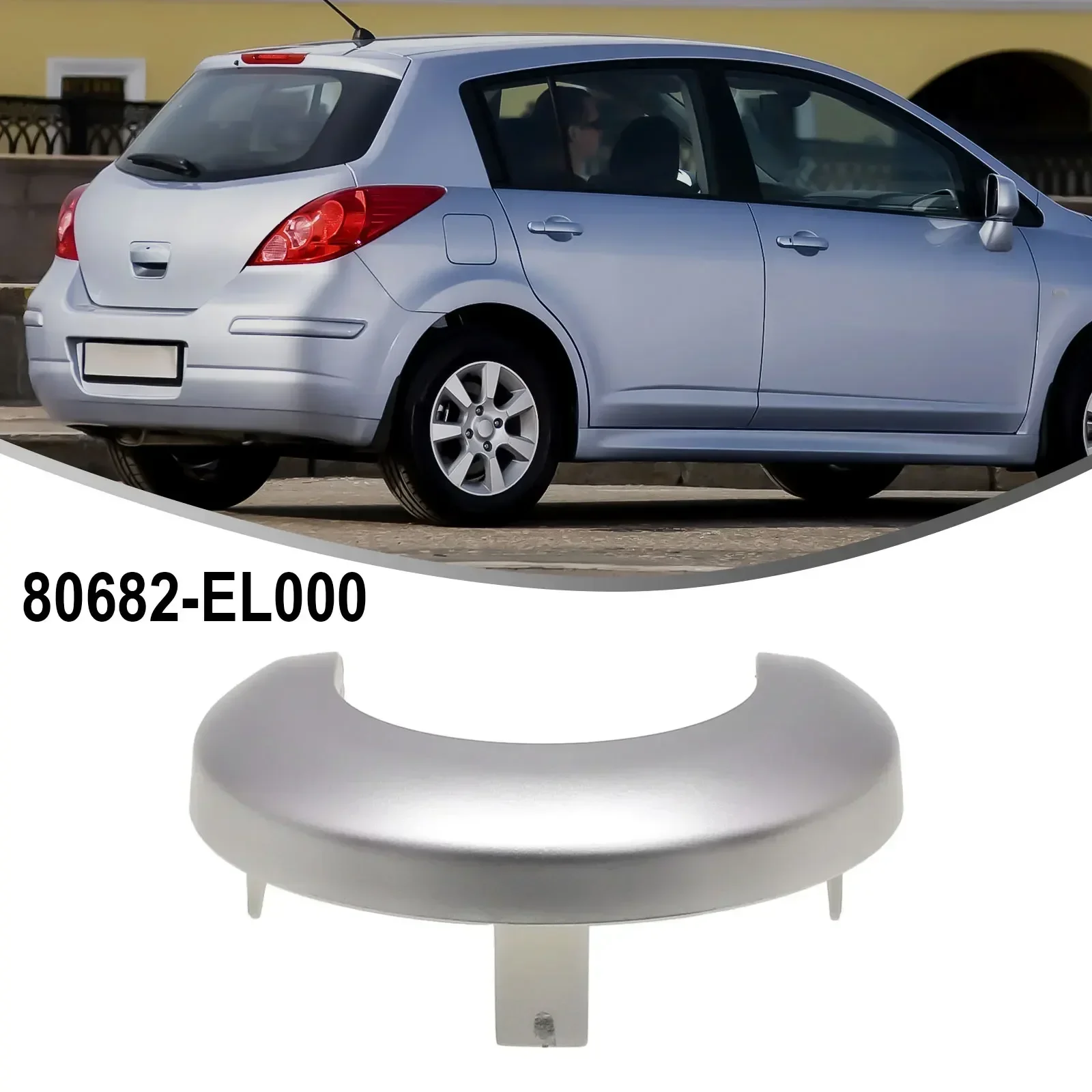 Car Interior  Door Handle Cover For Nissan For Versa For Tiida 80682-EL000 Car Inner Handle Trim Cover Car Asseccories