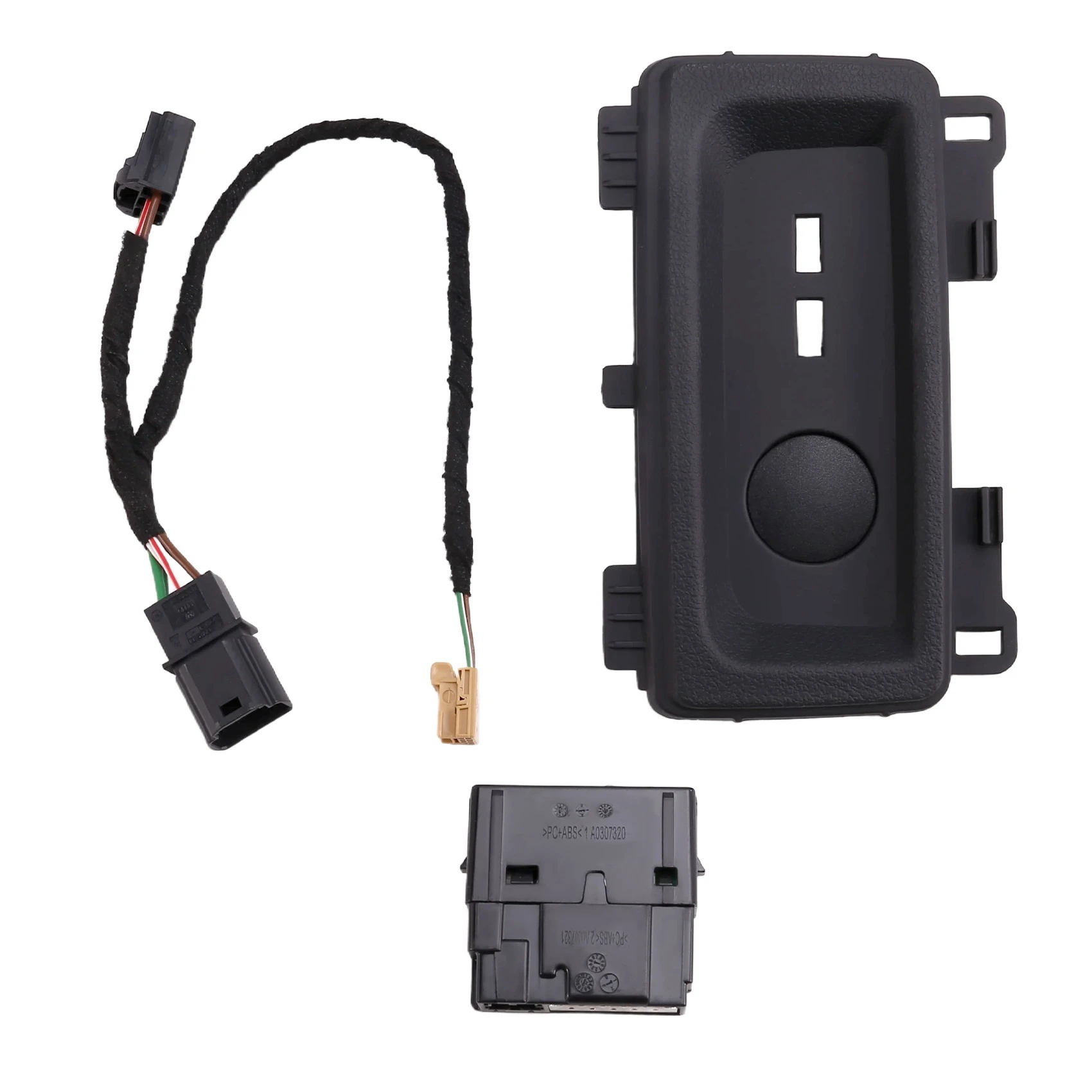 8W0863324A Car Rear Seat Carplay Switch USB AUX Type-C Charging Port for Audi A4 A5 RS4 4 (B)