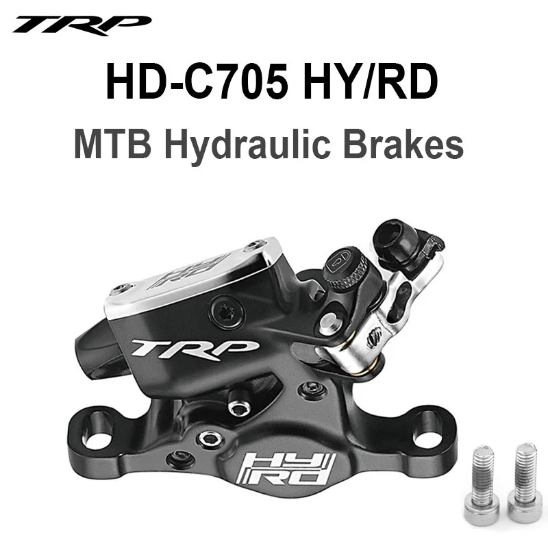 TRP HD-C705 HY/RD MTB Hydraulic Brakes Mountain Bike Disc Brake Cable Actuated Bicycle Brake Top Grade