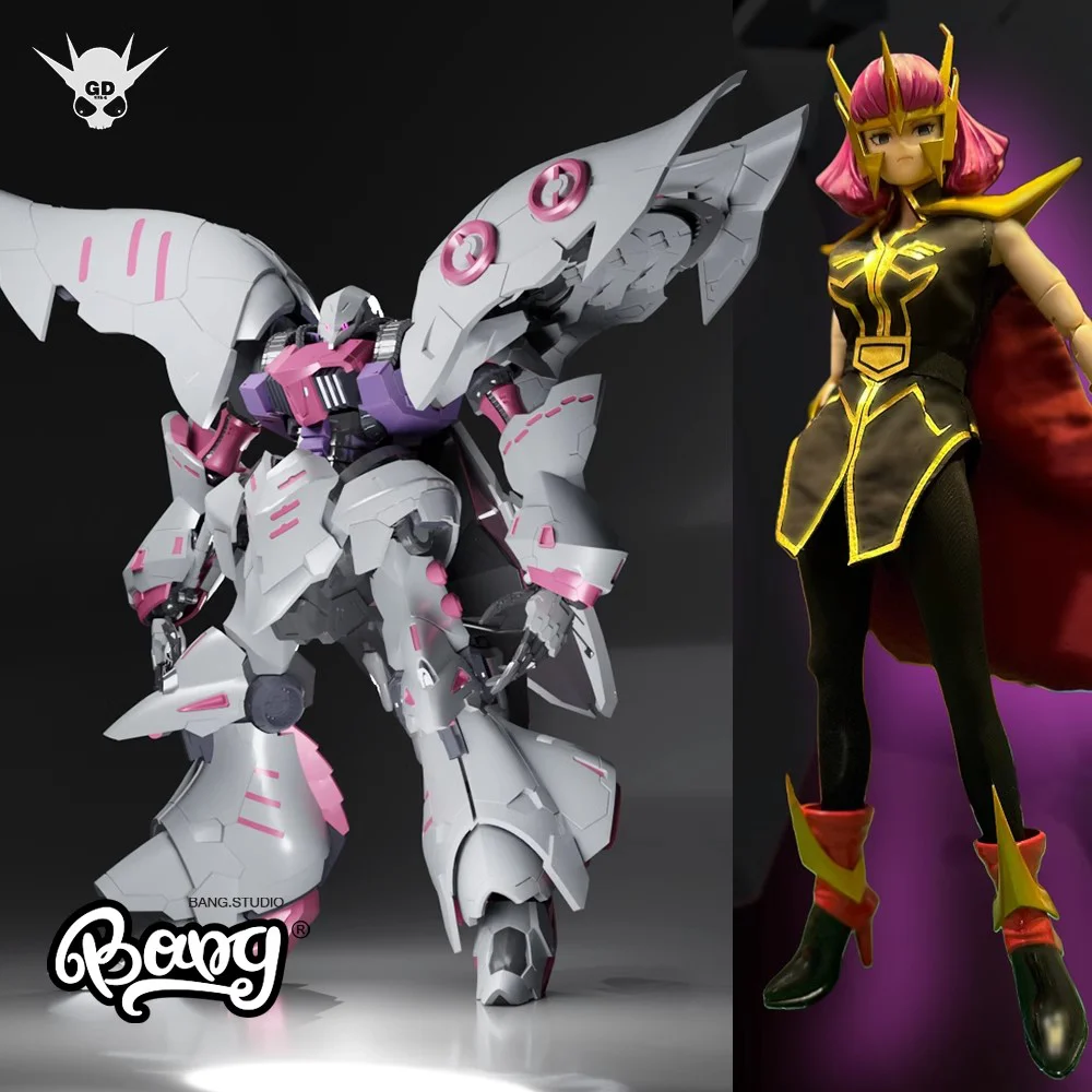 In Stock YIYA STUDIO 1/120 AMX-004 Qubeley Assembly Model Kits Plastic Skeleton Kit Anime Action Figure Robot Halloween Gift Toy