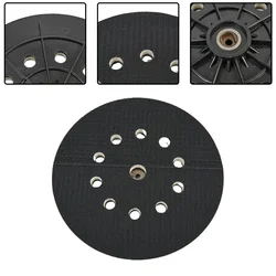 1pcs 215mm Backup 6mm Thread 10 Hole Drywall Sander Hook And Loop Wall Grinding Polishing Plate Sanding Disk Power Tools