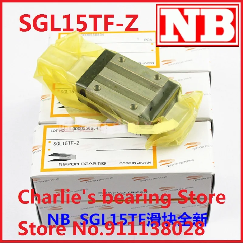 

1pc 100% brand new original genuine Japan NB brand linear guide blocks model SGL15TF-Z