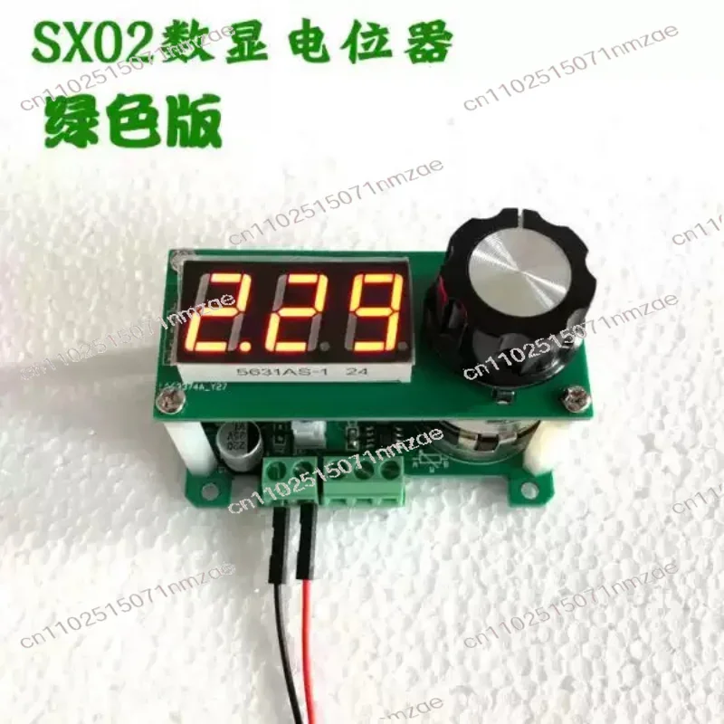 Adjustable Resistor with Digital Display Digital Display Potentiometer 2W Single-Channel