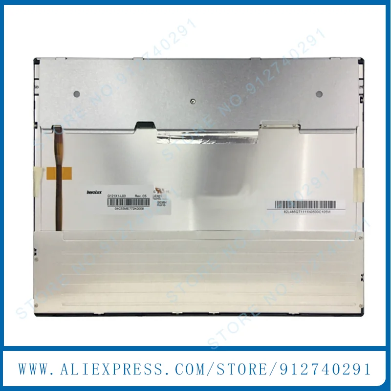

Оригинальный ЖК-дисплей G121X1-L03 G121X1-L04 G121X1-L01 12,1 дюйма, 1024(RGB)×768