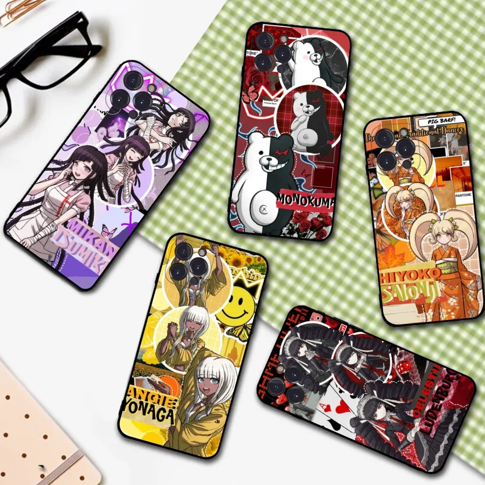 

Danganronpa Phone Case Silicone Soft for iphone 15 14 13 12 11 Pro Mini XS MAX 8 7 6 Plus X XS XR Cover