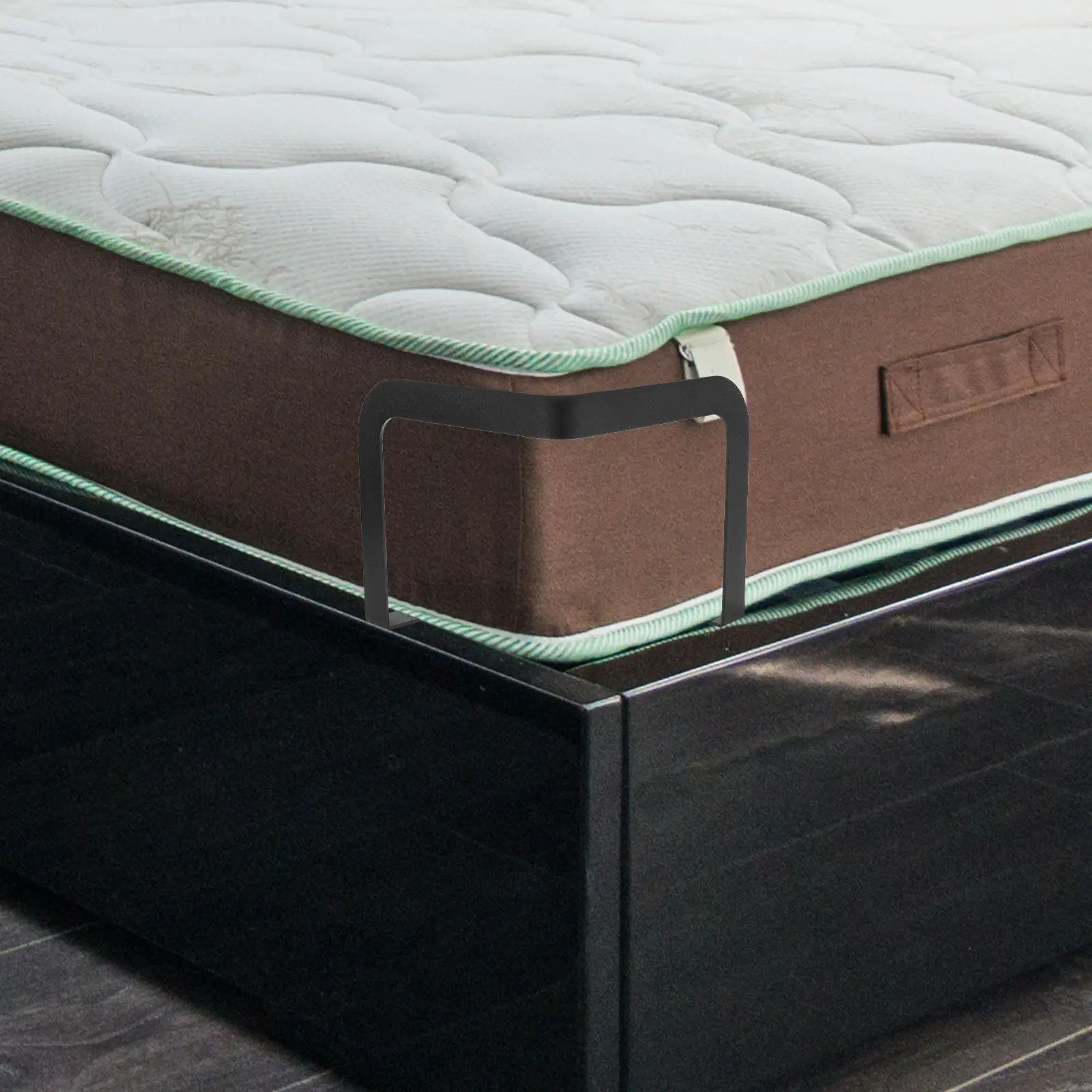 1Set Mattress Retainer Bar Robust Metal Non-Slip Stopper Bed Frame Mattress Holder Anti-Slip Baffle Bedding Accessories
