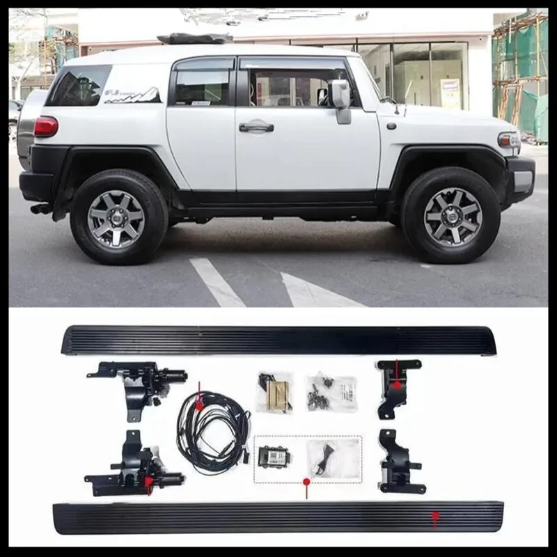 For FJ CRUISER 2005-2024 Automatic Running Board Side Step Motor Switch High Quality Aluminum Pedals