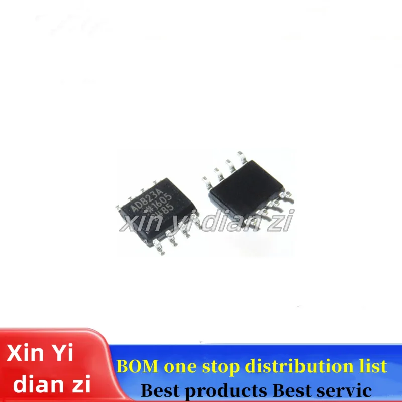 

5pcs/lot AD823ARZ SOP8 linear amplifier ic chips in stock