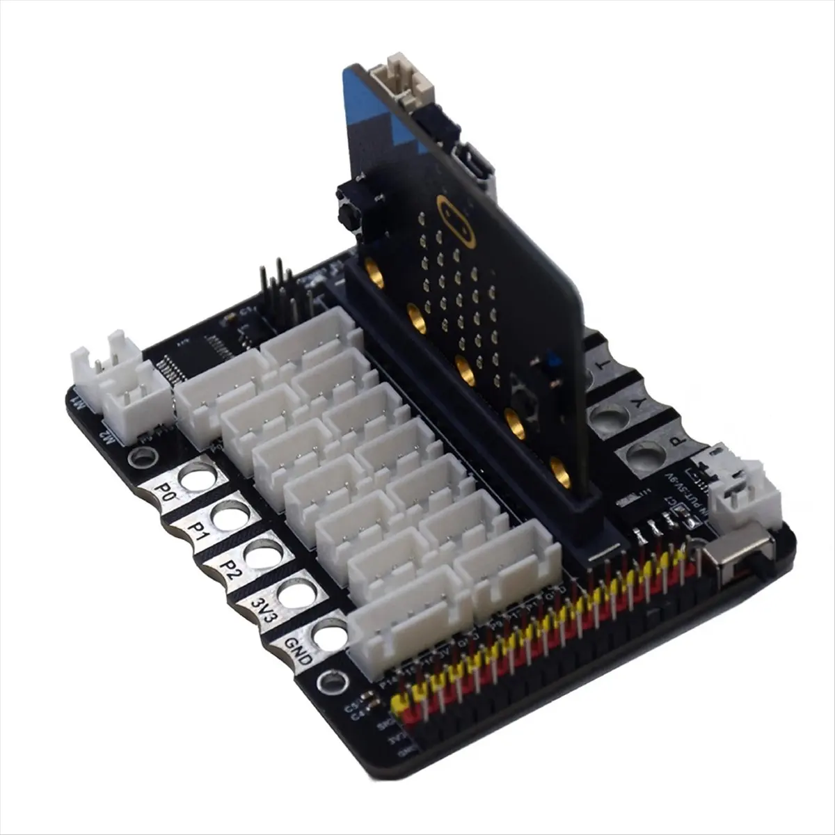 ABGZ For Microbit V1.0/2.0/3.0 Motherboard Expansion Board IO BIT V2 Adapter Board for Kids Programming Education