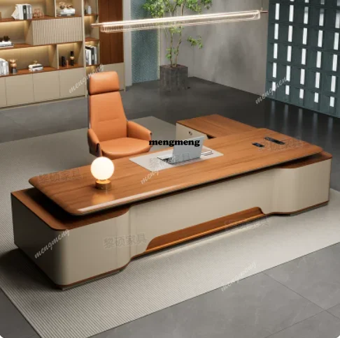 

Hot sales Simple modern boss manager table computer desk Tables pliante Room desks Motion study desks Office table Office Furnit