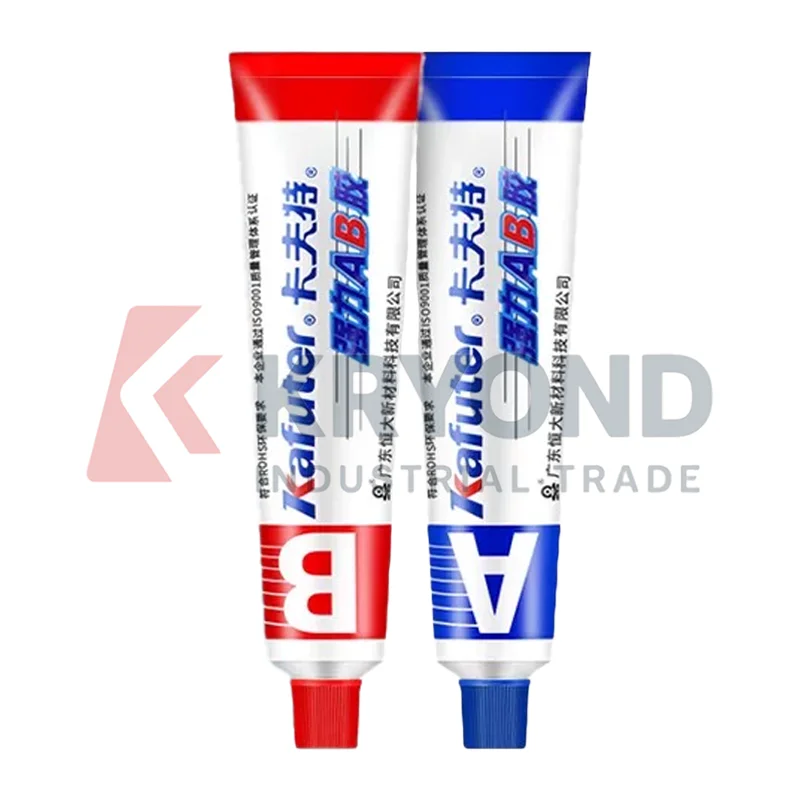 Kafuter K-8818 Modified Acrylic AB Cement High Strength Fast Cure Repair for Metal Stainless Steel Ceramic Glass Plastic 16g 70g