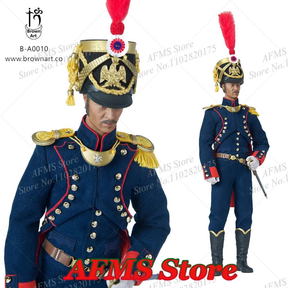 BROWN ART B-A0010 1/6 Scale Collectible Figure Napoleon's Royal Guard Artillery Officer Full Set 12Inch Action Figure Model Toys